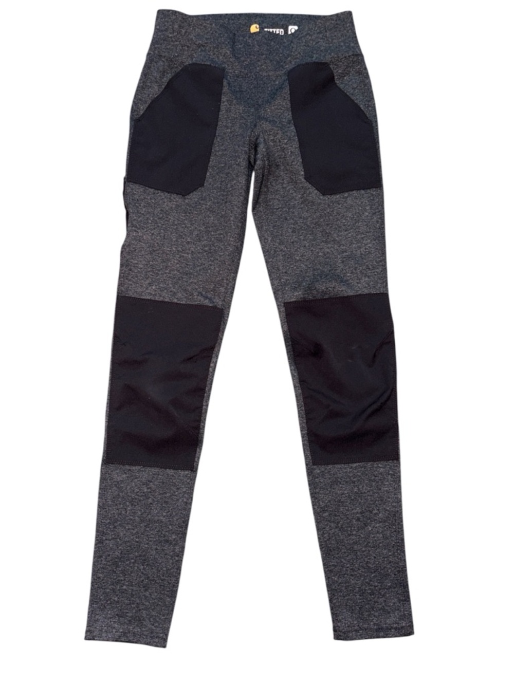 Carhartt Women’s Force Fitted Utility pant  Leggings Heather grey black XS